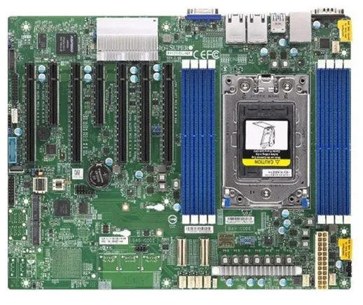 Supermicro H12SSL-NT Bundkort - AMD SP3 socket - DDR4 RAM - ATX