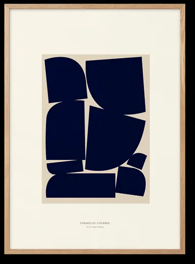 Peléton Shapes of Curves 06 50x70 Plakat