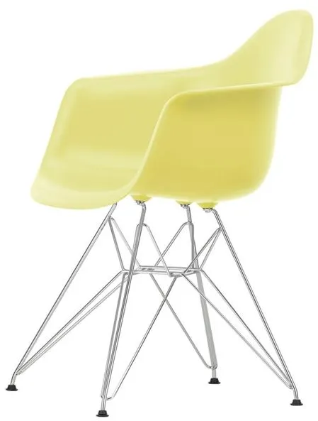 Vitra Eames Plastic DAR Spisebordsstol RE Citron/Krom