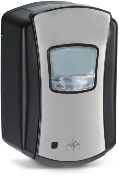 Udgår: Pristine, sæbedispenser med sensor, LTX, sort/krom, 700 ml